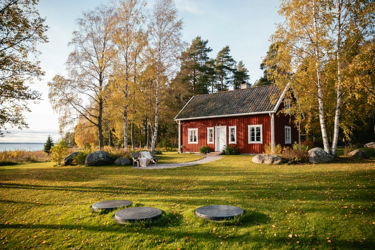 Enskilt avlopp för fritidshus i Norrtälje